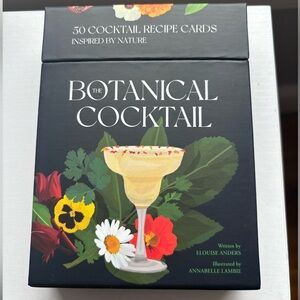 Brand New Botanical Cocktail Recipe Cards